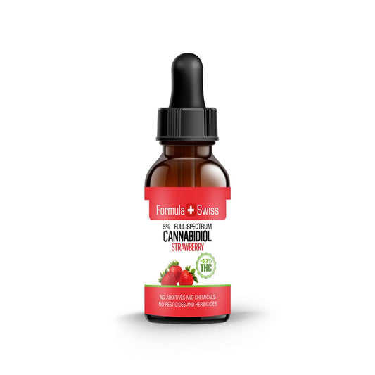CBD-Öl in erdbeeröl 0.2% THC